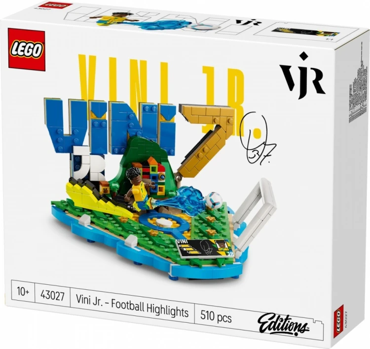 LEGO Klocki Editions 43027 Vini Jr. - piłkarskie momenty