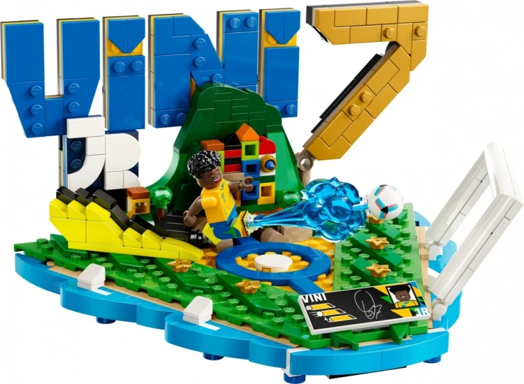LEGO Klocki Editions 43027 Vini Jr. - piłkarskie momenty