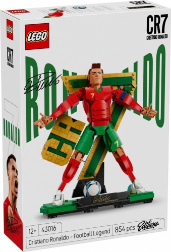 LEGO Klocki Editions 43016 Cristiano Ronaldo - piłkarska legenda