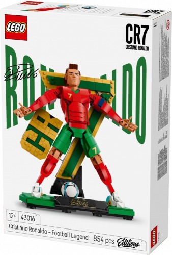 LEGO Klocki Editions 43016 Cristiano Ronaldo - piłkarska legenda