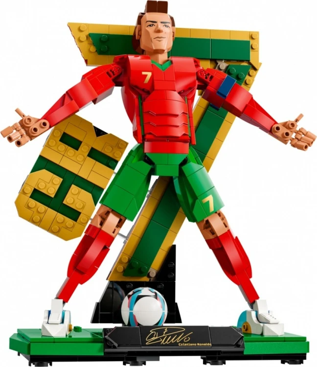 LEGO Klocki Editions 43016 Cristiano Ronaldo - piłkarska legenda
