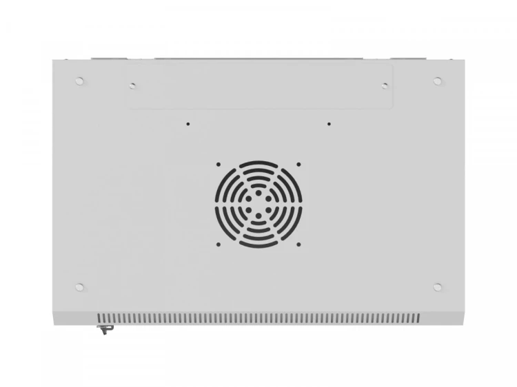 Lanberg Szafa instalacyjna rack wisząca 19 cali 12U 540x350 szara drzwi przeszklone (flat pack)