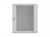 Lanberg Szafa instalacyjna rack wisząca 19 cali 12U 540x350 szara drzwi przeszklone (flat pack)