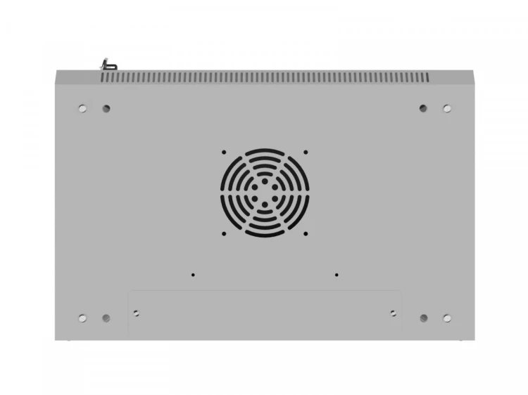 Lanberg Szafa instalacyjna rack wisząca 19 cali 12U 540x350 szara drzwi przeszklone (flat pack)