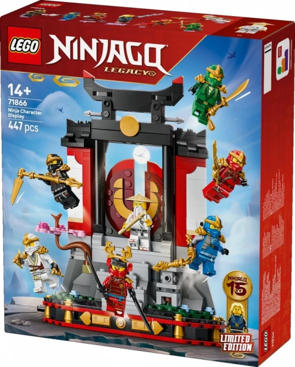 LEGO Klocki Ninjago 71866 Ozdoba z postaciami ninja 15-lecie