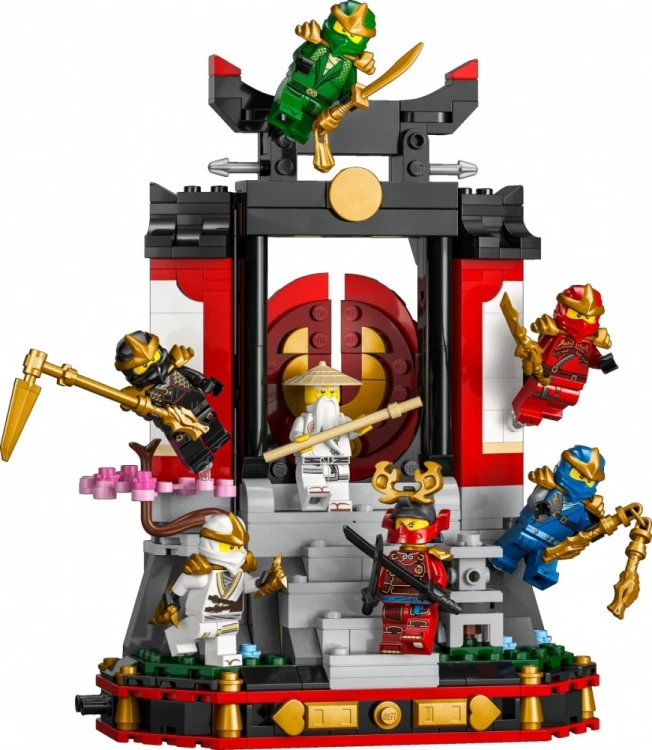 LEGO Klocki Ninjago 71866 Ozdoba z postaciami ninja 15-lecie