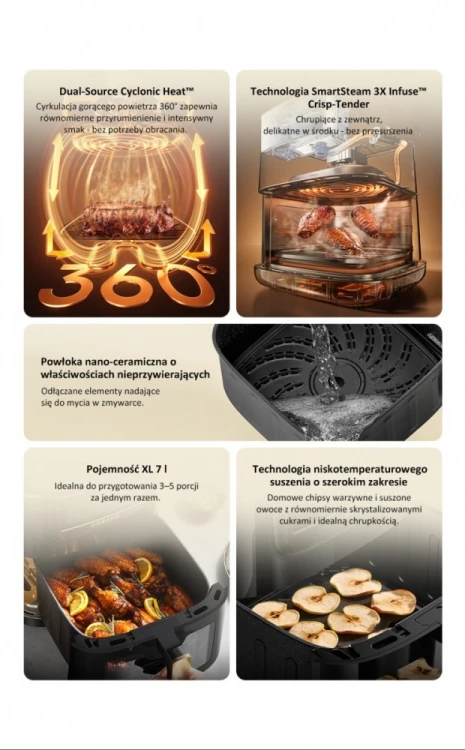Dreame Airfryer AF30 czarny