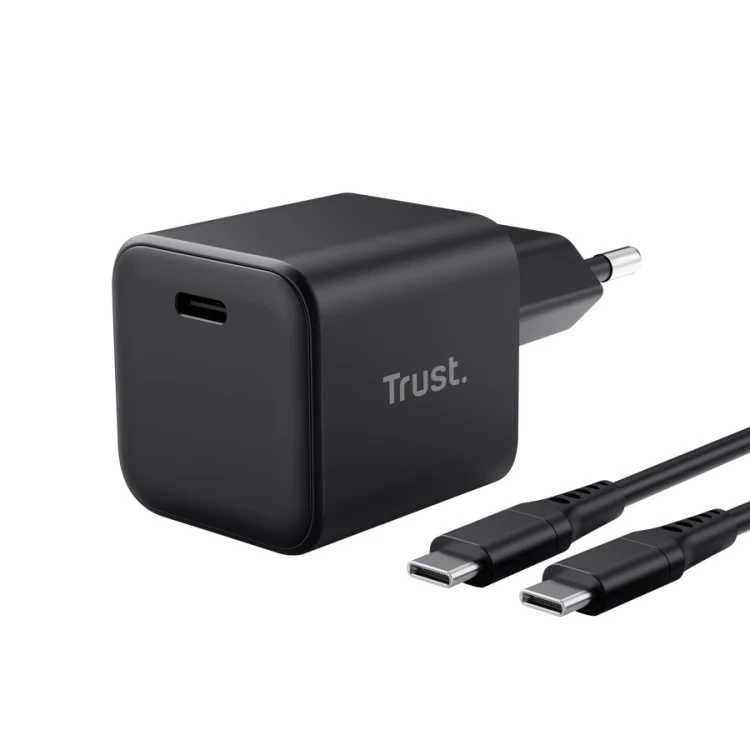 Trust Ładowarka Maxo 65W USB-C GaN czarna