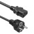 Qoltec Kabel zasilający SCHUKO CEE 7/7 (E/F) | IEC C13 | 3x1.0mm2 | Czysta miedź Cu | 1.5m