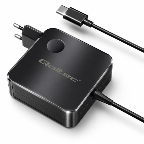 Qoltec Ładowarka sieciowa GaN 100W | USB-C PD | 5-20V | 3-5A