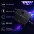 Qoltec Ładowarka sieciowa GaN 100W | USB-C PD | 5-20V | 3-5A