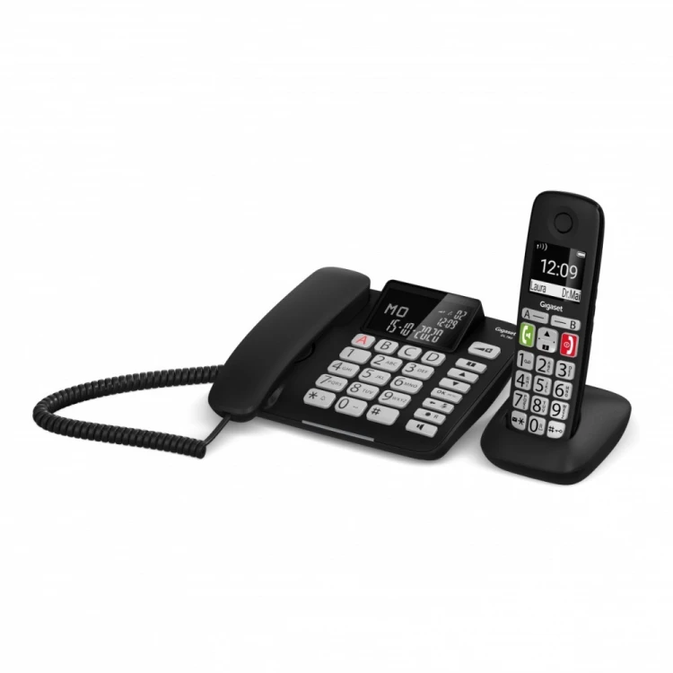 Gigaset Telefon przewodowy DL780 Plus z wygodną słuchawką bezprzewodową
