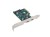 Lanberg Karta sieciowa PCI EXPRESS X1 -> 2X USB-C 3.2 GEN 2X1 led low profile