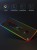 AUKEY KM-P7 RGB podkładka pod mysz i klawiaturę XXL gamingowa| 900x400x4mm | wodoodporna | gumowany spód | aplikacja G-aim Control Center