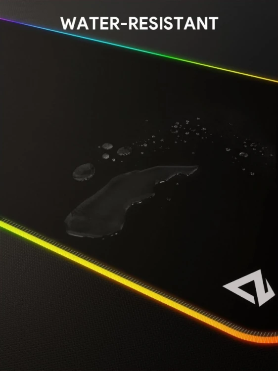 AUKEY KM-P7 RGB podkładka pod mysz i klawiaturę XXL gamingowa| 900x400x4mm | wodoodporna | gumowany spód | aplikacja G-aim Control Center