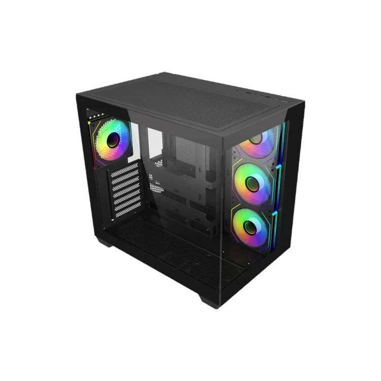 Cooler Master Obudowa Elite 681 Panoramic 270° szkło hartowane czarna