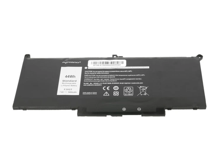 Movano Bateria MYJ96 do Dell Latitude 7290 7390 7490 - 5800 mAh (44 Wh)