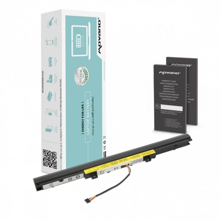 Movano Bateria L15C4A02 L15L4A02 do Lenovo V310-14ISK - 2200 mAh (32 Wh)