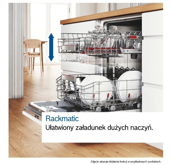 Bosch Zmywarka Serie 4 3 kosz SMV4HVX11E