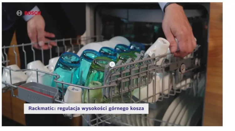 Bosch Zmywarka Serie 4 3 kosz SMV4HVX11E