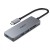 AUKEY HUB USB-C CB-C63 aluminiowy | Ultra Slim | 4w1 | 3xUSB 3.1 | 1xMicroSD i SD