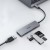 AUKEY HUB USB-C CB-C63 aluminiowy | Ultra Slim | 4w1 | 3xUSB 3.1 | 1xMicroSD i SD