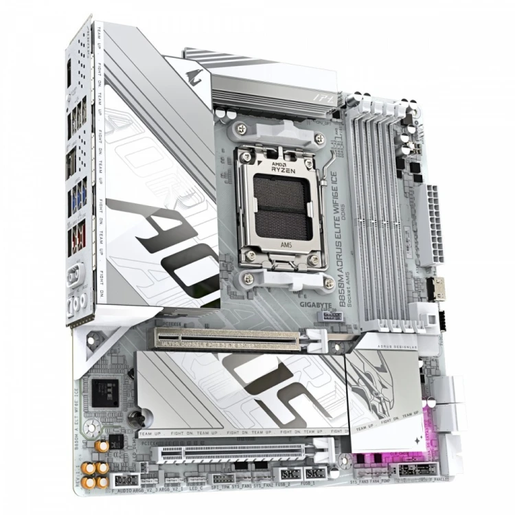Gigabyte Płyta główna B850M A ELT WF6E ICE HDMI/DP M2 m.ATX