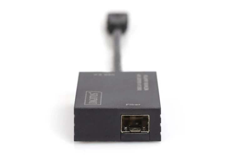 Digitus Karta sieciowa przewodowa USB 3.0 A do RJ45 Gigabit SFP Ethernet 1 Gbps Fiber Chipset RTL8153