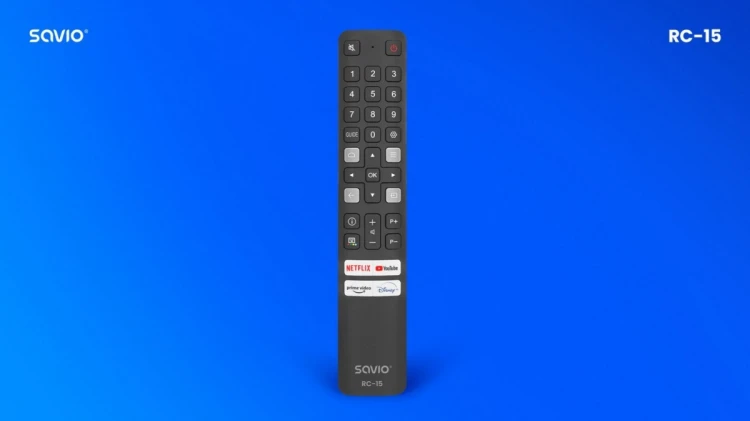 Savio Pilot uniwersalny/zamiennik do TV TCL, Smart TV, RC-15