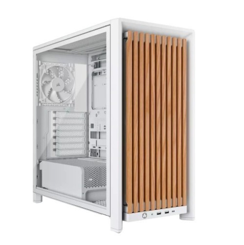 Corsair Obudowa FRAME 4000D RS Wood Mid-Tower White/Oak
