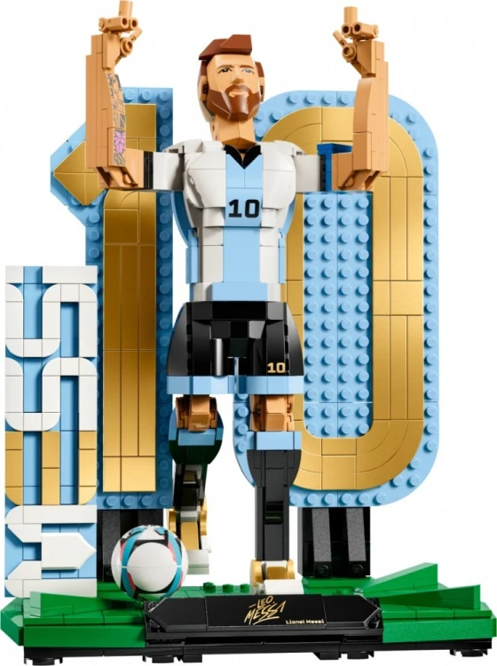 LEGO Klocki Editions 43015 Lionel Messi - piłkarska legenda