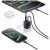 USAMS Ładowarka sieciowa JC Series CC264 30W GaN Fast Charger wbudowanykabel USB-C czarna