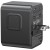USAMS Ładowarka travel adapter 17W CC308 USB-C + USB-A 4w1 US/AU/EU/UK czarna