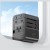 USAMS Ładowarka travel adapter 17W CC308 USB-C + USB-A 4w1 US/AU/EU/UK czarna