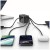 USAMS Ładowarka Travel Adapter 70W US/AU/EU/UK 3xUSB-C 4w1 czarny
