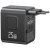 USAMS Ładowarka Travel Adapter 25W US/AU/EU/UK 2xUSB-C czarny 4w1