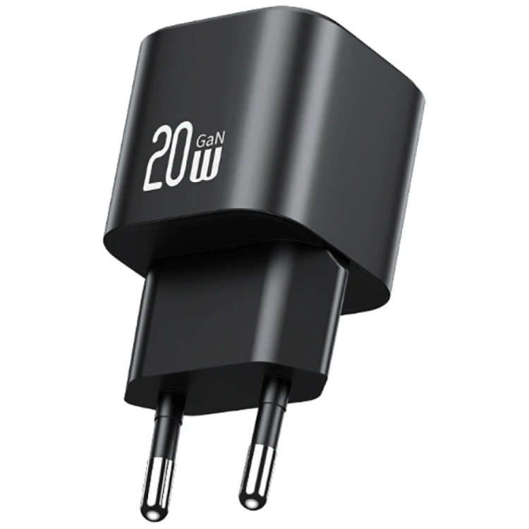 USAMS Ładowarka sieciowa JO Series CC260 20W USB-C + kabel USB-C/Lightning 1m biała