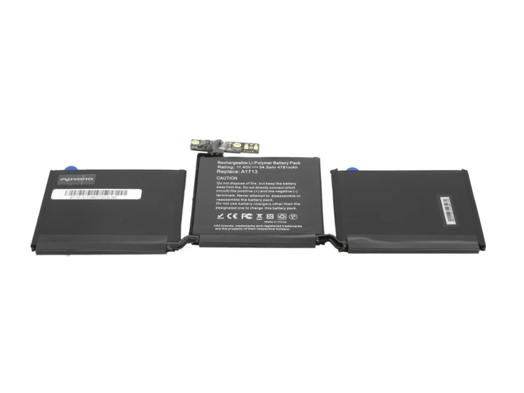 Movano Bateria A1713 do Apple MacBook Pro 13 A1708 - 4781 mAh (54.5 Wh)
