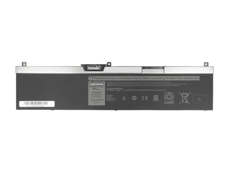 Movano Bateria NYFJH do Dell Precision 7530 7540 7740 - 8500 mAh (97 Wh)