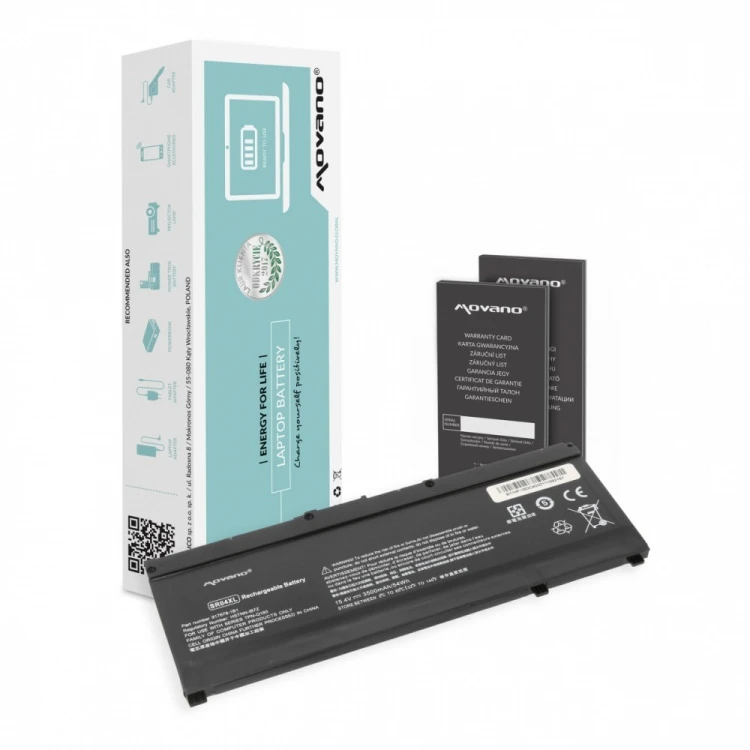 Movano Bateria SR04XL TPN-C133 do HP Omen 15-DC 15-CE - 3500 mAh (54 Wh)