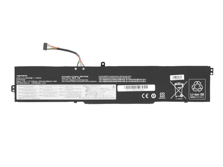 Movano Bateria L17M3PB1 do Lenovo IdeaPad 330-15ICH 17ICH - 4000 mAh (45 Wh)