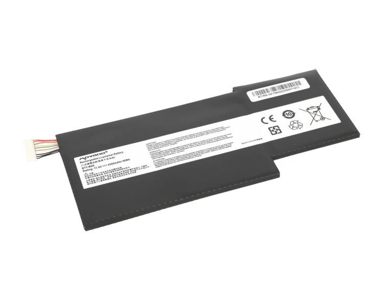 Movano Bateria BTY-M6K MS-17B4 do MSI GS63VR GS73 GF75 - 4300 mAh (49 Wh)