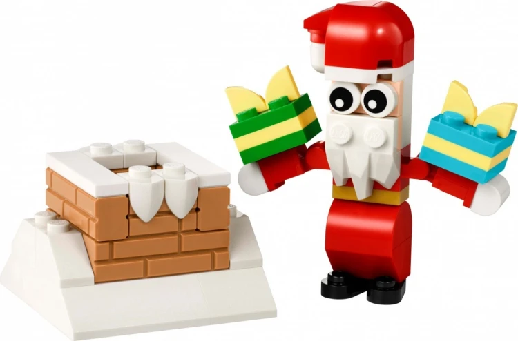 LEGO Klocki Creator 30692 Święty Mikołaj i świąteczny komin
