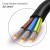 Qoltec Kabel zasilający SCHUKO CEE 7/7 (E/F) | miedź Cu | odizolowany lutowany | 3x1.0mm2 | 1.8m