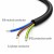 Qoltec Kabel zasilający SCHUKO CEE 7/7 (E/F) | miedź Cu | odizolowany lutowany | 3x1.0mm2 | 1.8m