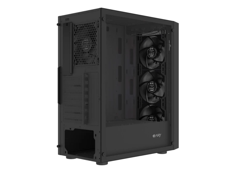 Natec Obudowa Fury Shobo SH8F Midi Tower z oknem czarna