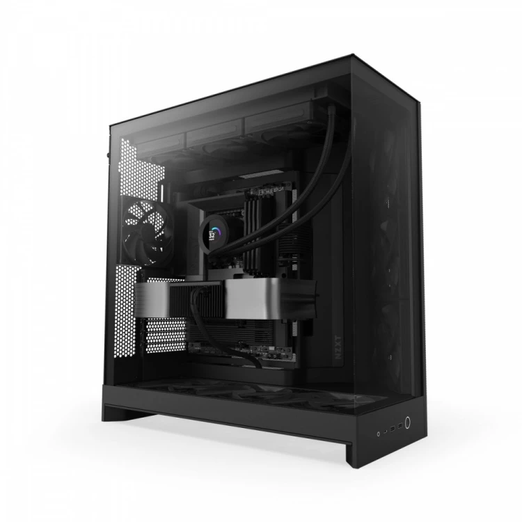 NZXT Obudowa H9 Flow Midi Tower z oknem czarna