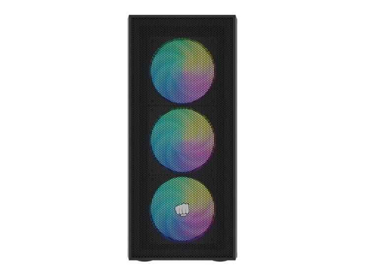 Fury Obudowa Shobo SH8F ARGB Midi tower z oknem czarna