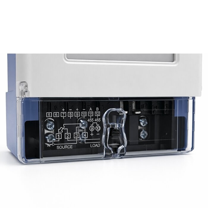 Qoltec Jednofazowy miernik zużycia energii | 230V | 5(60)A | LCD