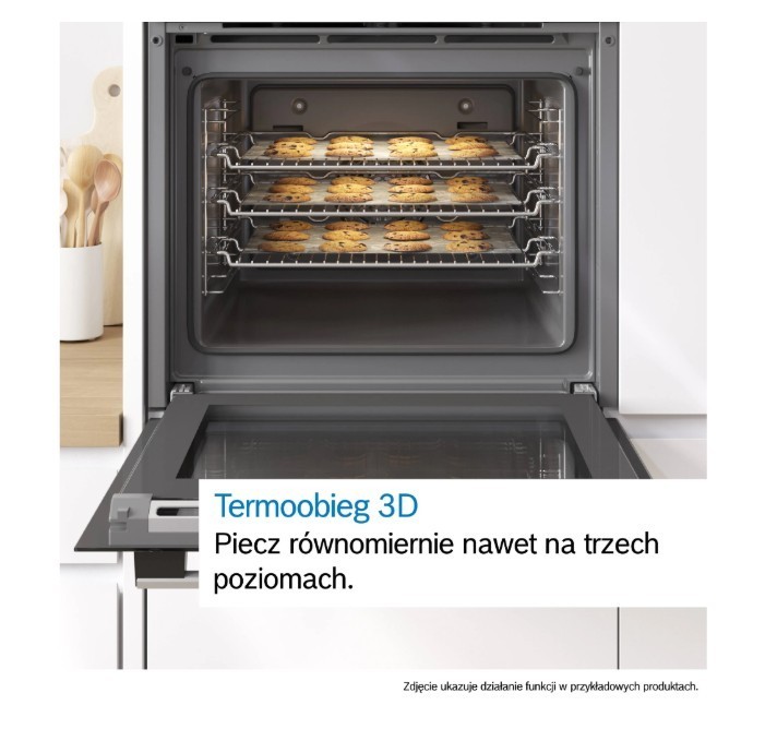 Bosch Piekarnik HBA534BW3  biały Serie 4